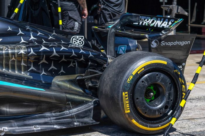 Mercedes W16 technical detail