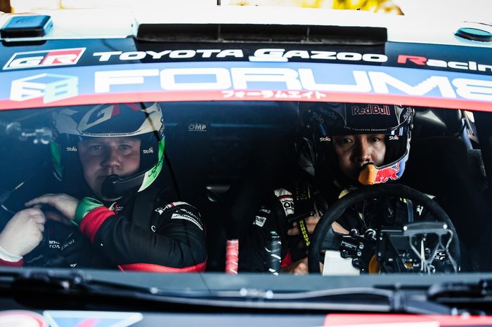 Takamoto Katsuta, Aaron Johnston, Toyota Gazoo Racing WRT Toyota GR Yaris Rally1