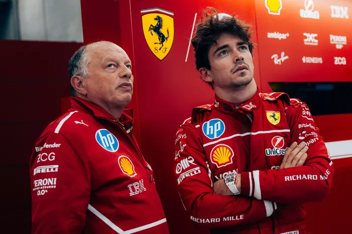 Frederic Vasseur, Ferrari, Charles Leclerc, Ferrari