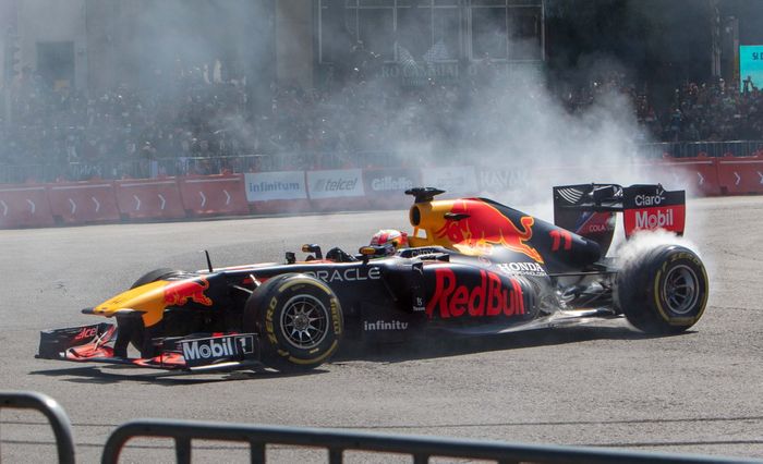 Sergio Pérez. Red Bull ShowRun CDMX