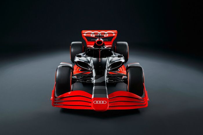 El concept de un coche de F1 que presentó Audi