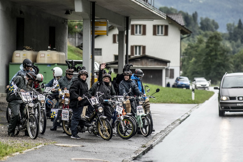 Teilnehmer am Alpenbrevet