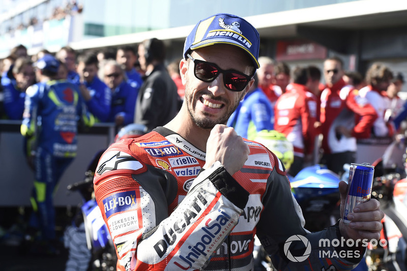 Il terzo classificato Andrea Dovizioso, Ducati Team
