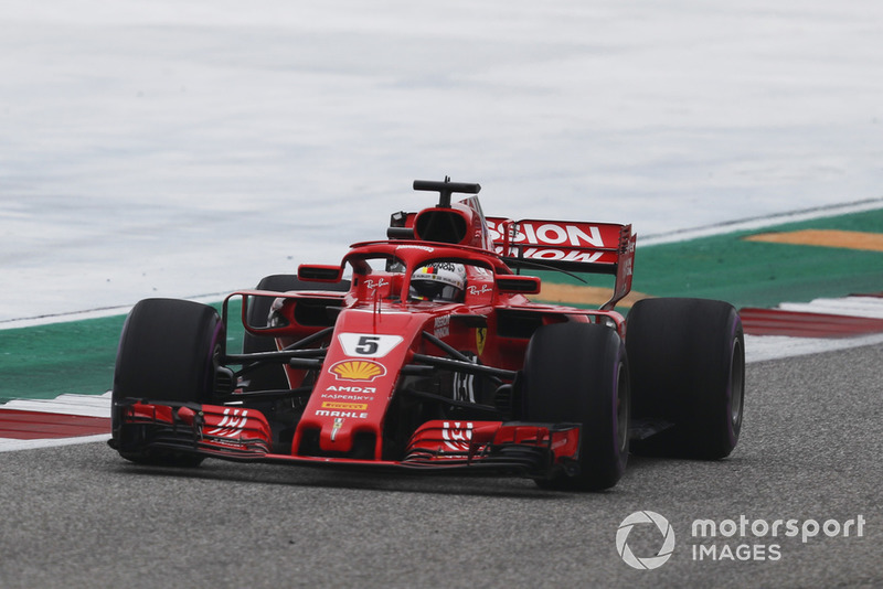 5. Sebastian Vettel, Ferrari SF71H