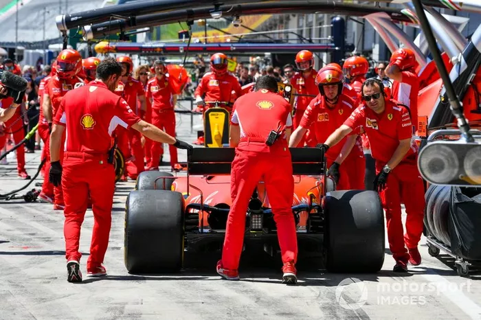 Pitstop de Ferrari