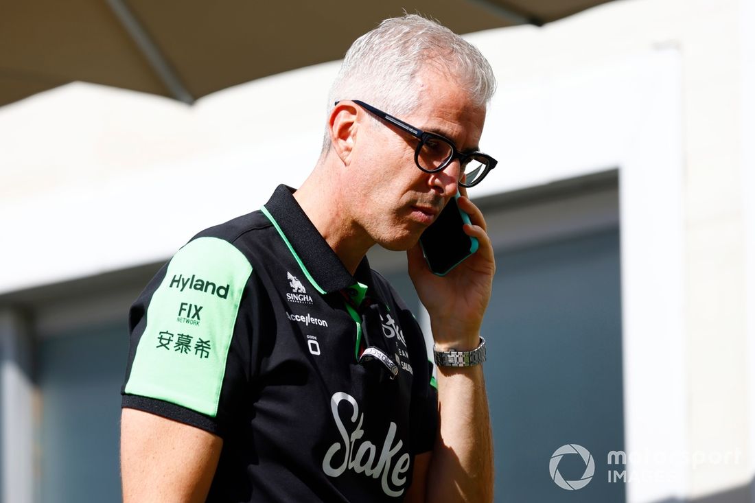 Alessandro Alunni Bravi, przedstawiciel zespołu, Stake F1 Team KICK Sauber