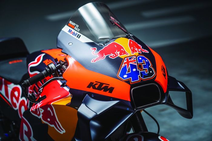 La moto de Jack Miller, Red Bull KTM Factory Racing