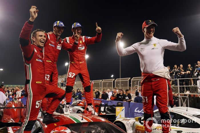 #51 AF Corse Ferrari 488 GTE EVO GTE-PRO: Alessandro Pier Guidi, James Calado, #52 AF Corse Ferrari 488 GTE EVO GTE-PRO: Miguel Molina, Antonio Fuoco