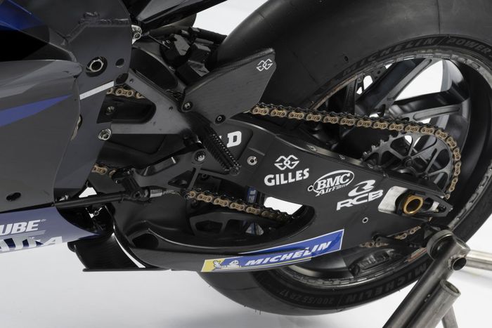 Distintivos del equipo Yamaha de MotoGP