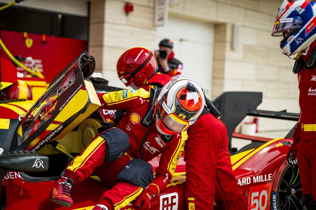 #50 AF Corse Ferrari 499P: Antonio Fuoco, Miguel Molina, Nicklas Nielsen