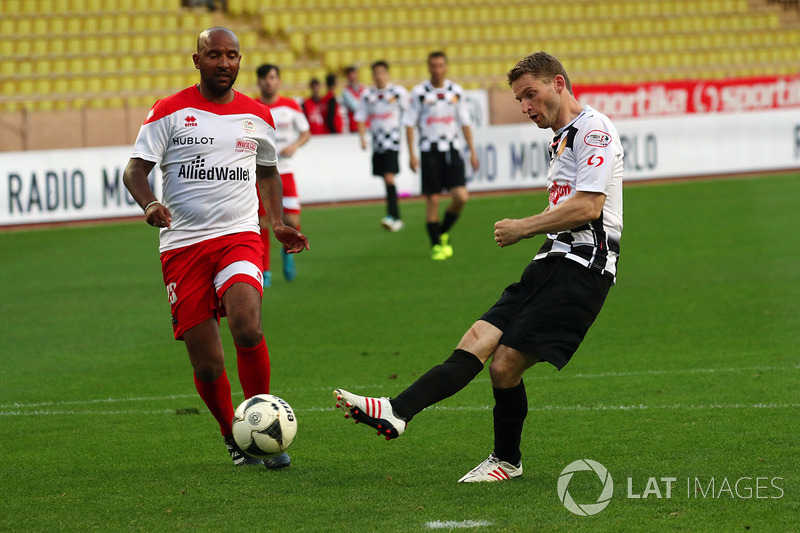 Maro Engel at World Stars Football Match