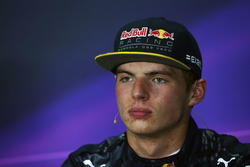 Max Verstappen, Red Bull Racing en la Conferencia de prensa FIA