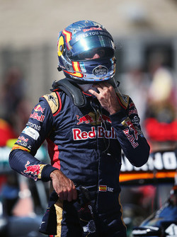 Carlos Sainz Jr., Scuderia Toro Rosso in qualifying parc ferme