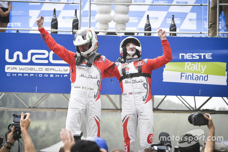Ganadores Kris Meeke, Paul Nagle, Citroën DS3 WRC, Citroën World Rally Team
