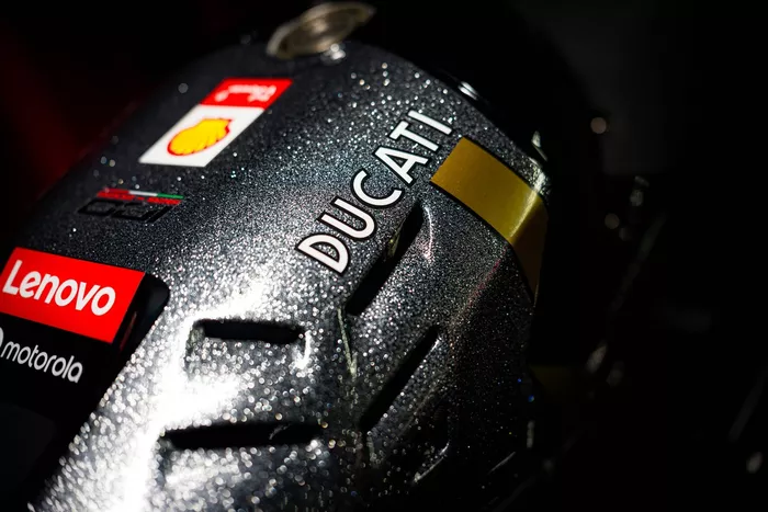 Ducati Team livery for Valencia testing