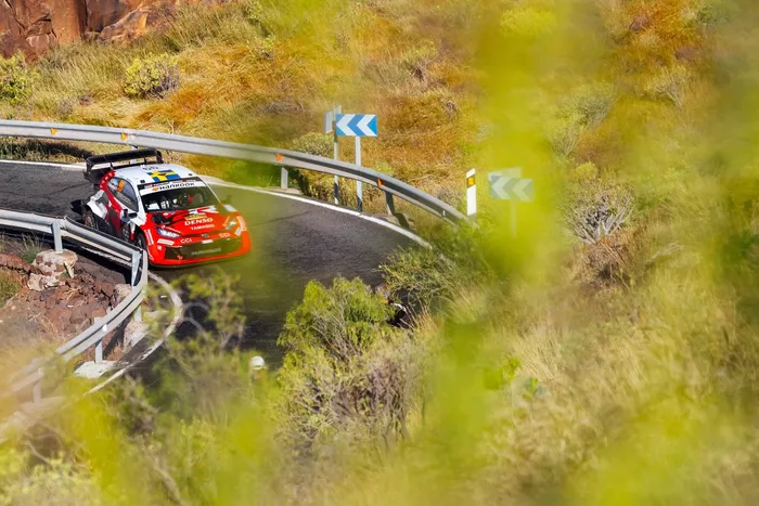 Oliver Solberg, Elliott Edmondson, Toyota Gazoo Racing WRT Toyota GR Yaris Rally1