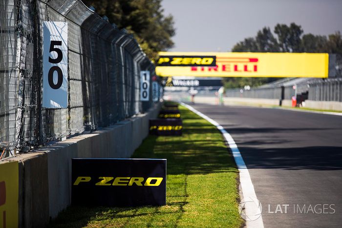 Detalle del circuito del Autódromo Hermanos Rodríguez