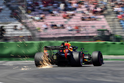 Daniel Ricciardo, Red Bull Racing RB14 sparks