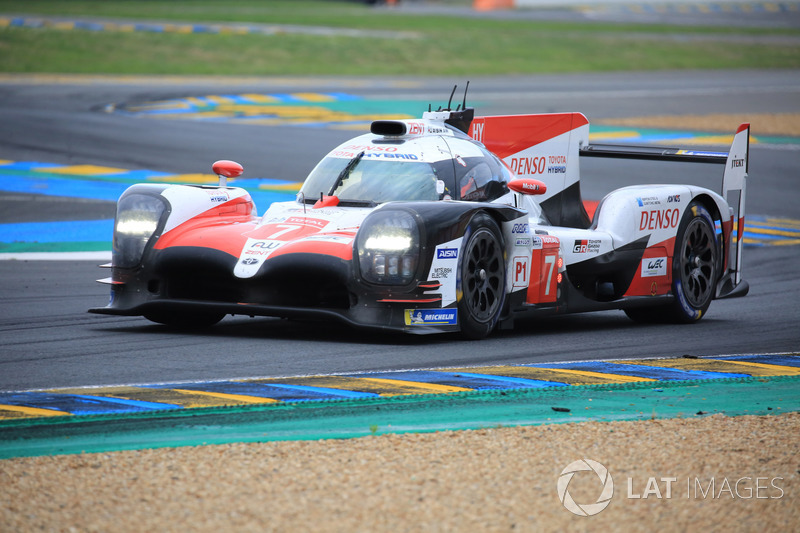 #7 Toyota Gazoo Racing Toyota TS050: Mike Conway, Kamui Kobayashi, Jose Maria Lopez