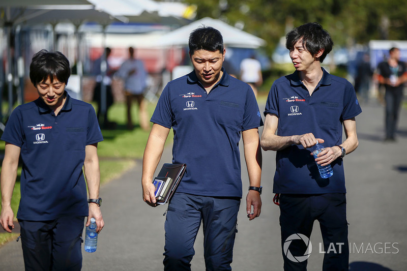 Ingegneri Toro Rosso Honda