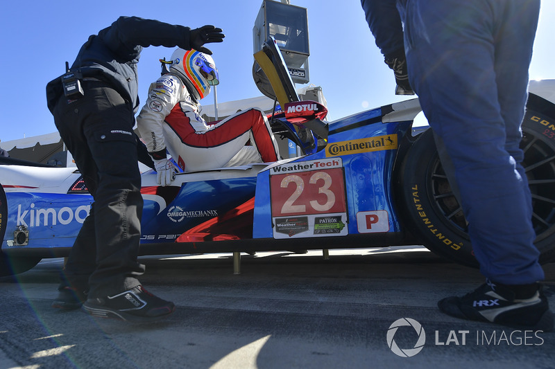 #23 United Autosports Ligier LMP2:  Fernando Alonso