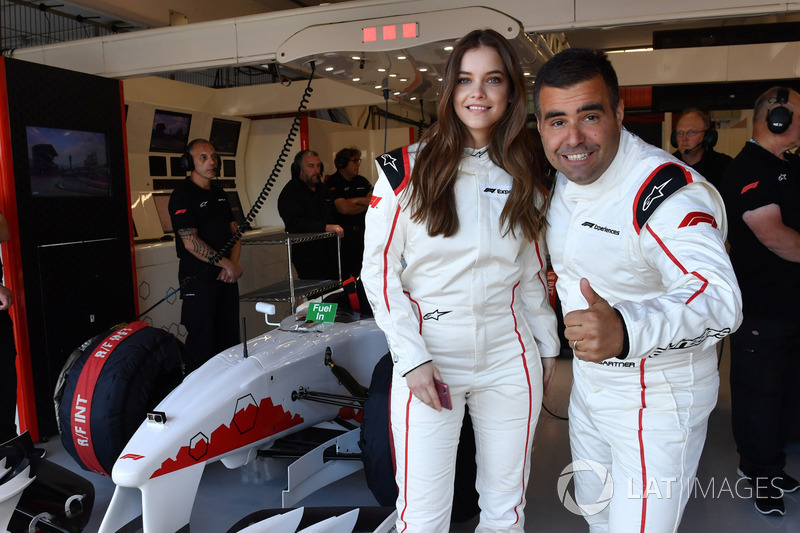 F1 Experiences 2-Seater passenger Barbara Palvin Model with Zsolt Baumgartner, F1 Experiences 2-Seater driver