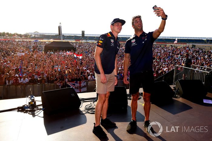 Max Verstappen y Daniel Ricciardo, Red Bull Racing
