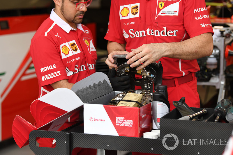 Étrier de frein de la Ferrari SF70H