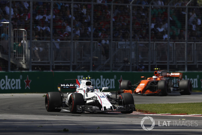 Ленс Стролл, Williams Mercedes