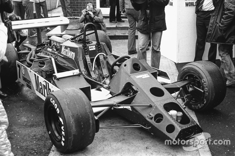 McLaren MP4/1 - Cosworth, la première F1 à la monocoque en fibre de carbone