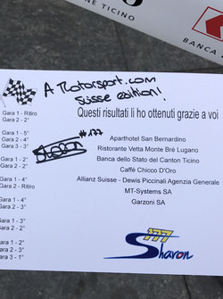 Les salutations de Sharon Scolari à Motorsport.com