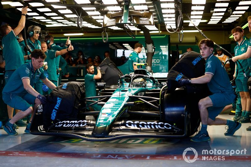 Fernando Alonso, Aston Martin AMR24 