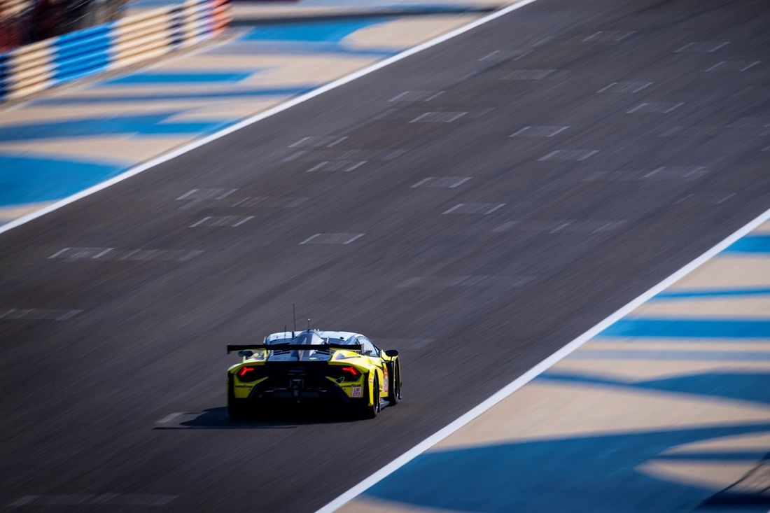 #60 Iron Lynx Lamborghini Huracan LMGT3 Evo2: Claudio Schiavoni, Matteo Cressoni, Matteo Cairoli