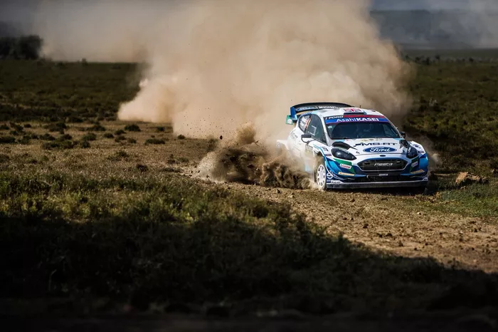 Gus Greensmith, Stuart Loudon, M-Sport Ford WRT Ford Fiesta WRC