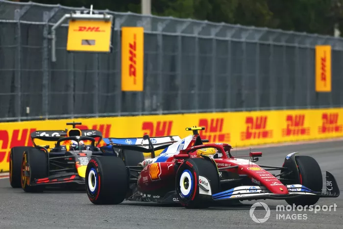 Lewis Hamilton, Ferrari, Max Verstappen, Red Bull Racing