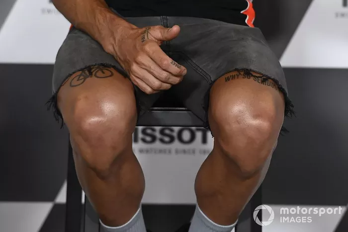 Aleix Espargaro, Aprilia Racing Team Gresini, Tattoo
