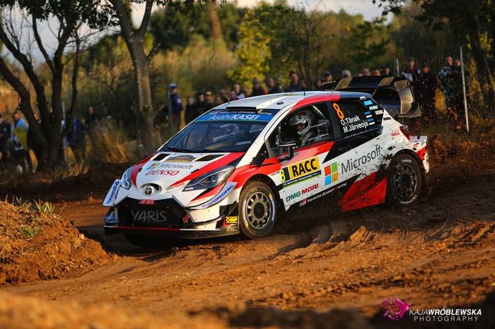 Ott Tanak, Martin Jarveoja, Toyota Yaris WRC
