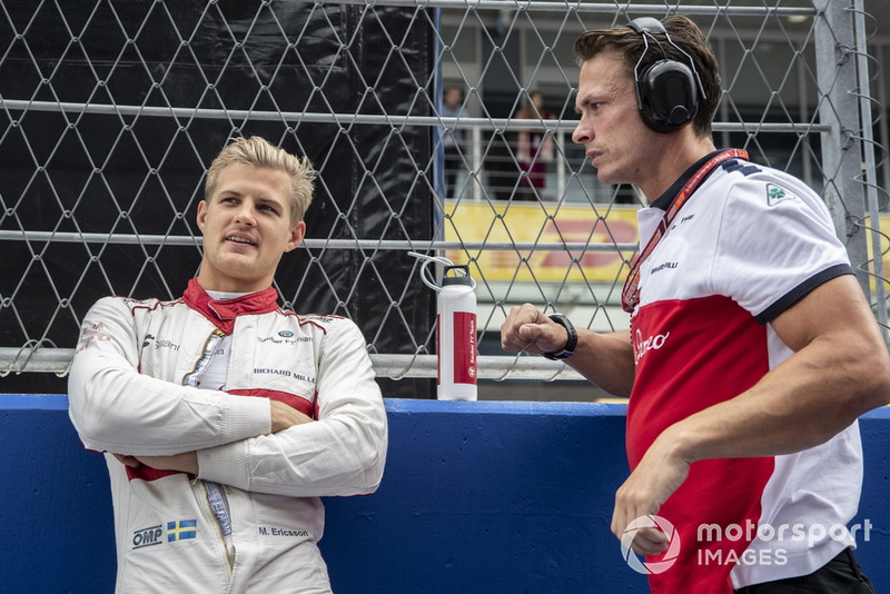 Marcus Ericsson, Sauber on the grid