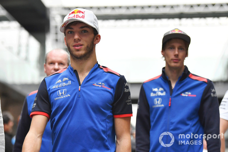 Las órdenes de equipo con Hartley y Gasly