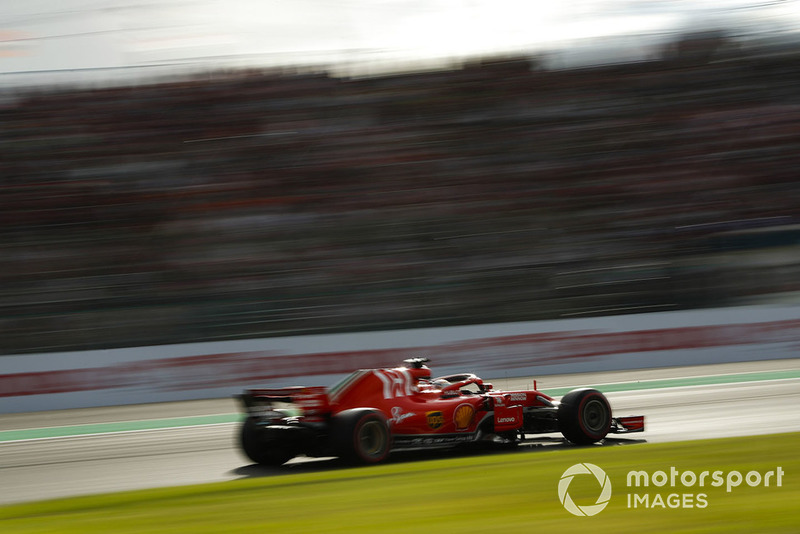 Sebastian Vettel, Ferrari SF71H.