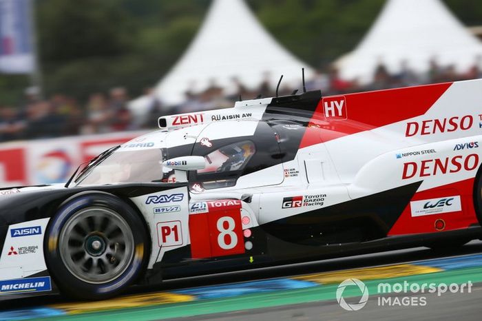 #8 Toyota Gazoo Racing Toyota TS050: Sébastien Buemi, Kazuki Nakajima, Fernando Alonso