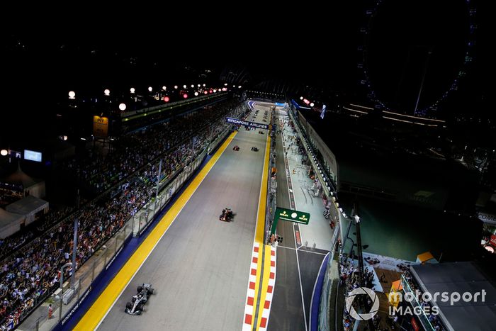 Lewis Hamilton, Mercedes AMG F1 W09 EQ Power+, Max Verstappen, Red Bull Racing RB14, Sebastian Vettel, Ferrari SF71H, Valtteri Bottas, Mercedes AMG F1 W09 EQ Power+.