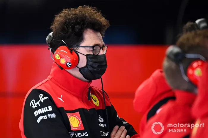 Mattia Binotto, jefe de equipo de Ferrari