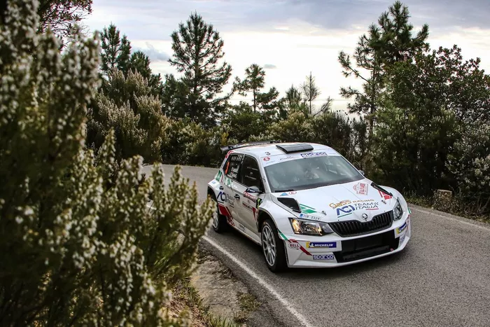 Fabio Andolfi, Stefano Savoia, ACI Team Italia, Skoda Fabia Rally2 Evo  