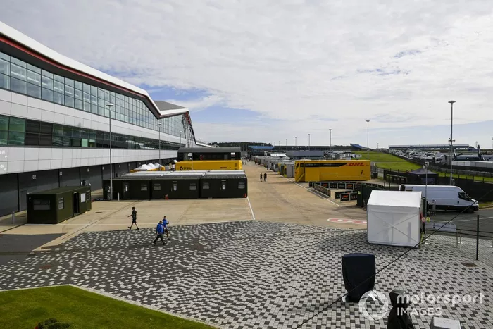 Paddock de Silverstone