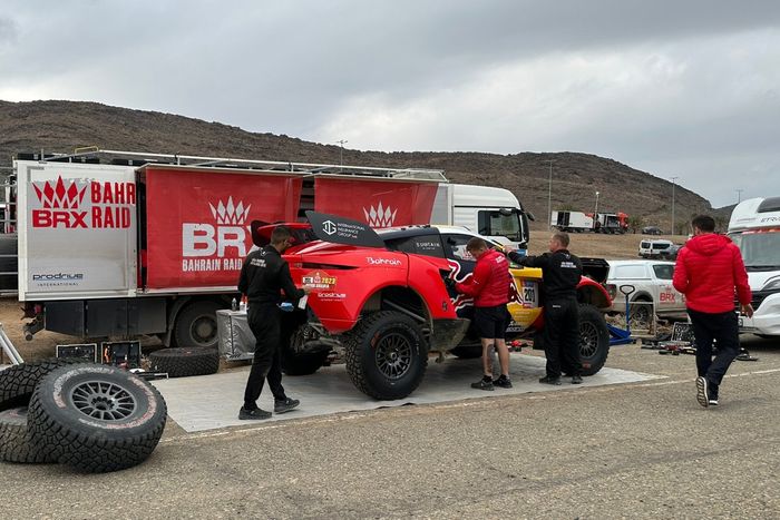 #201 Bahrain Raid Xtreme Prodrive: Sebastien Loeb, Fabian Lurquin 