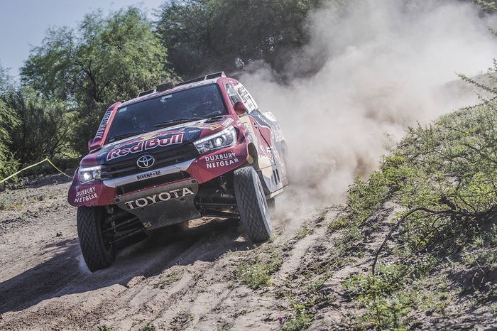 #301 Toyota Gazoo Racing Toyota: Nasser Al-Attiyah, Mathieu Baumel