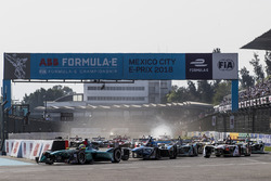 Oliver Turvey, NIO Formula E Team, au départ