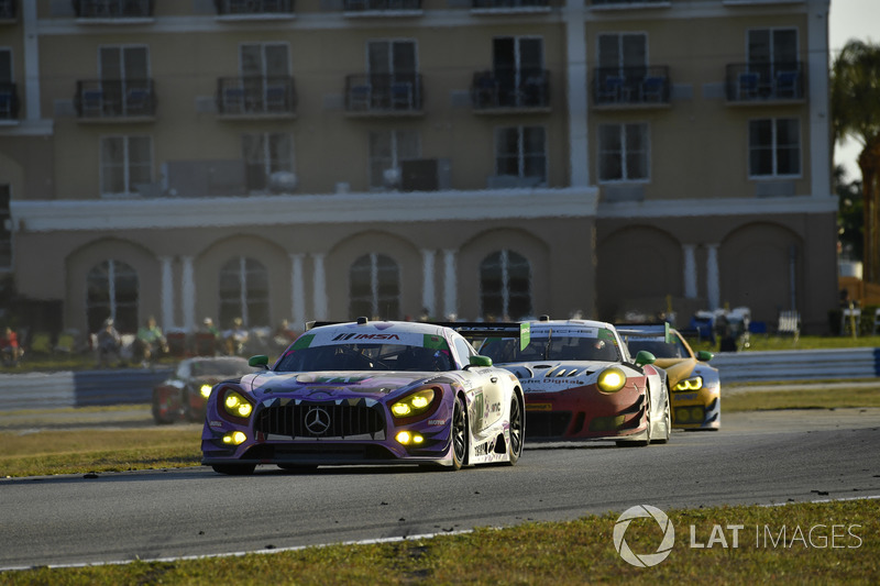 #75 SunEnergy1 Racing Mercedes AMG GT3, GTD: Mikael Grenier, Kenny Habul, Thomas Jäger