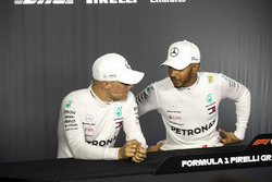 Valtteri Bottas, Mercedes-AMG F1 ve Lewis Hamilton, Mercedes-AMG F1 Basın Toplantısı
